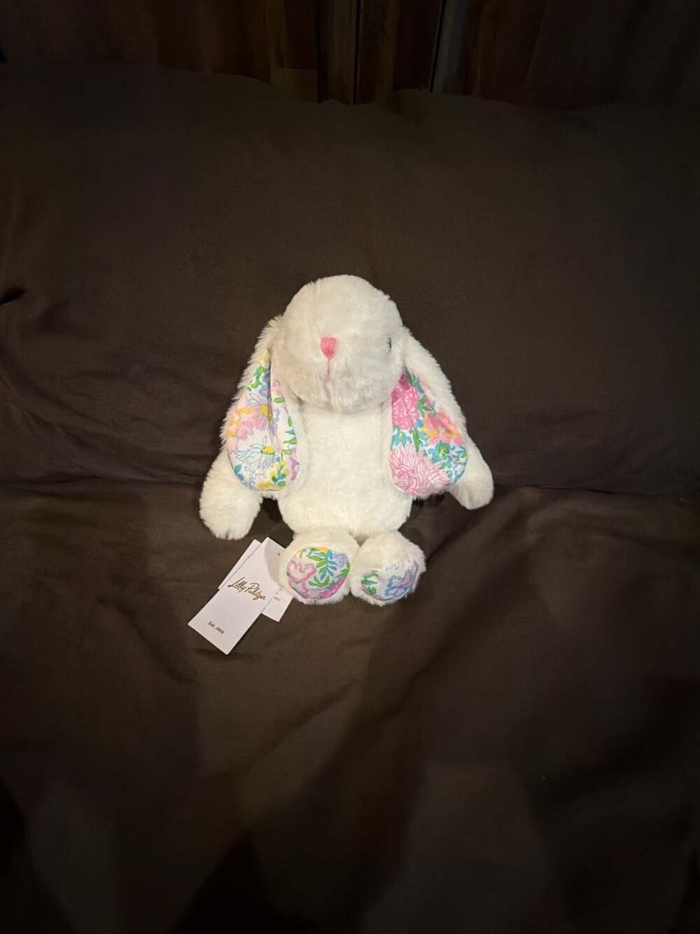 SOLD OUT Lilly Pulitzer Limited Edition Plush Bunny Frenchie Blue Suns Out  NWT